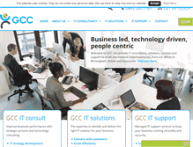 Tablet Screenshot of gcc.co.uk